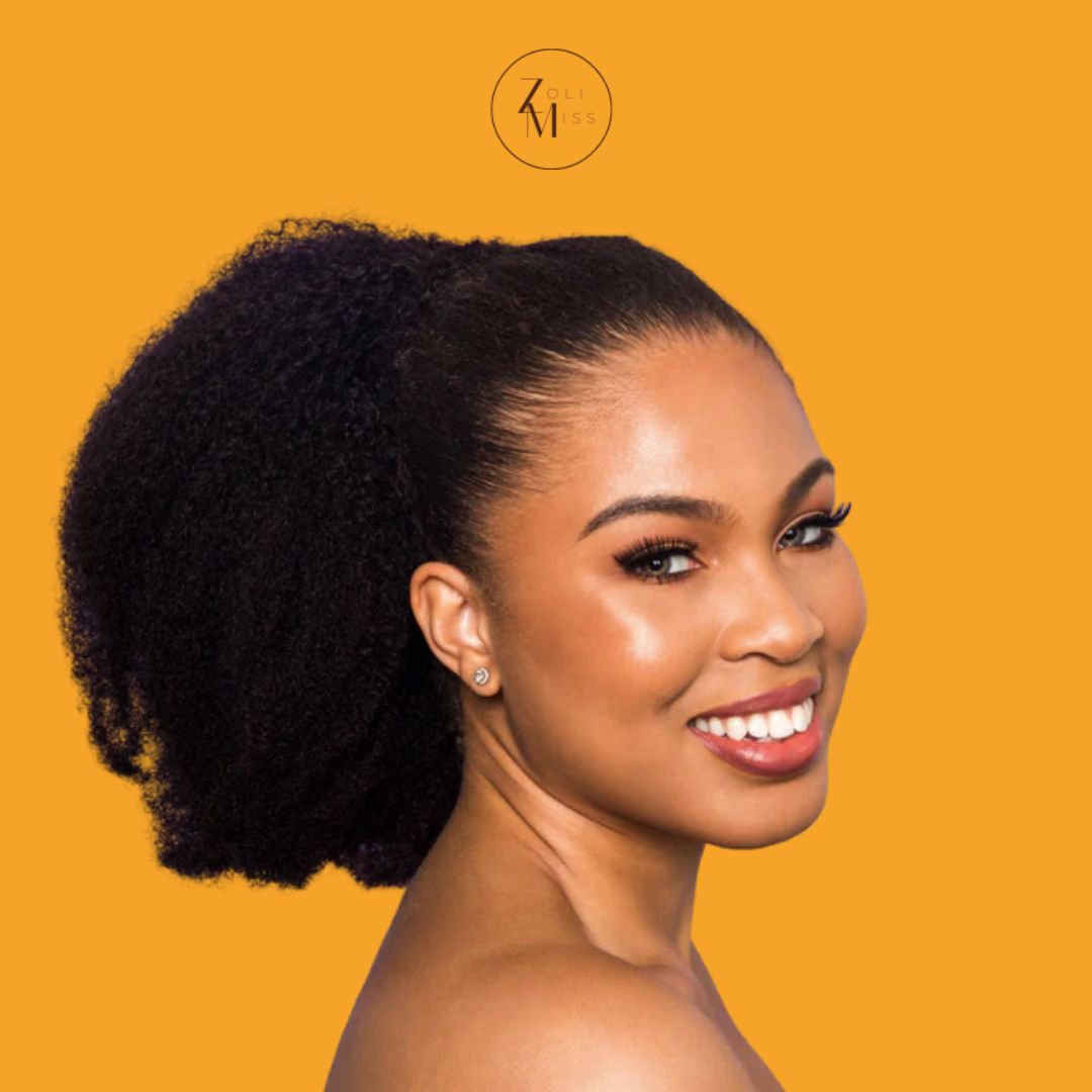 Ponytail - queue-de-cheval - Afro Puff