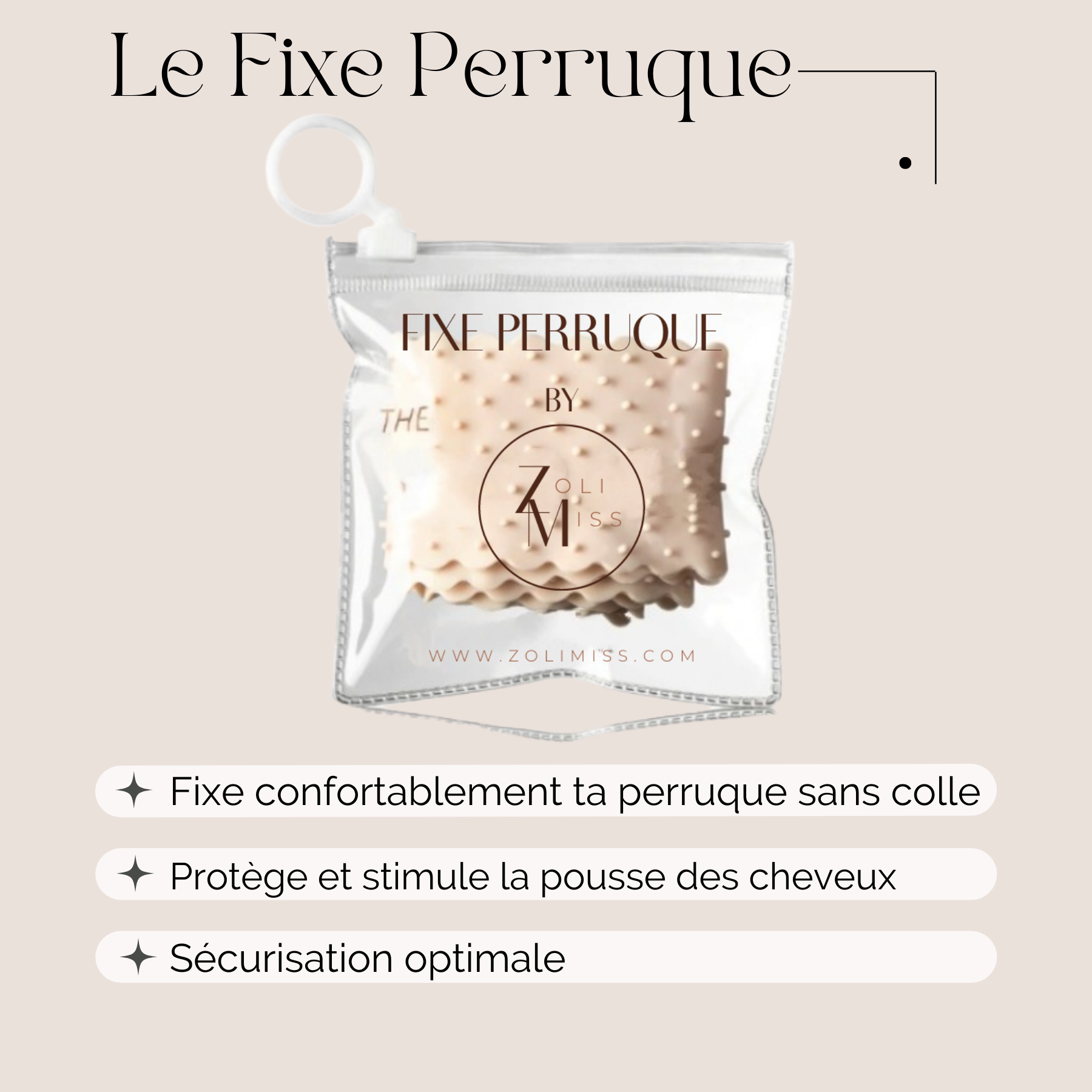 fixe perruque solution efficace et durable pour maintenir sa perruque sans colle, fixe-perruque anti glisse de perruque. maintien la perruque et protège les cheveux naturels, solution confortable, simple, rapide et économique