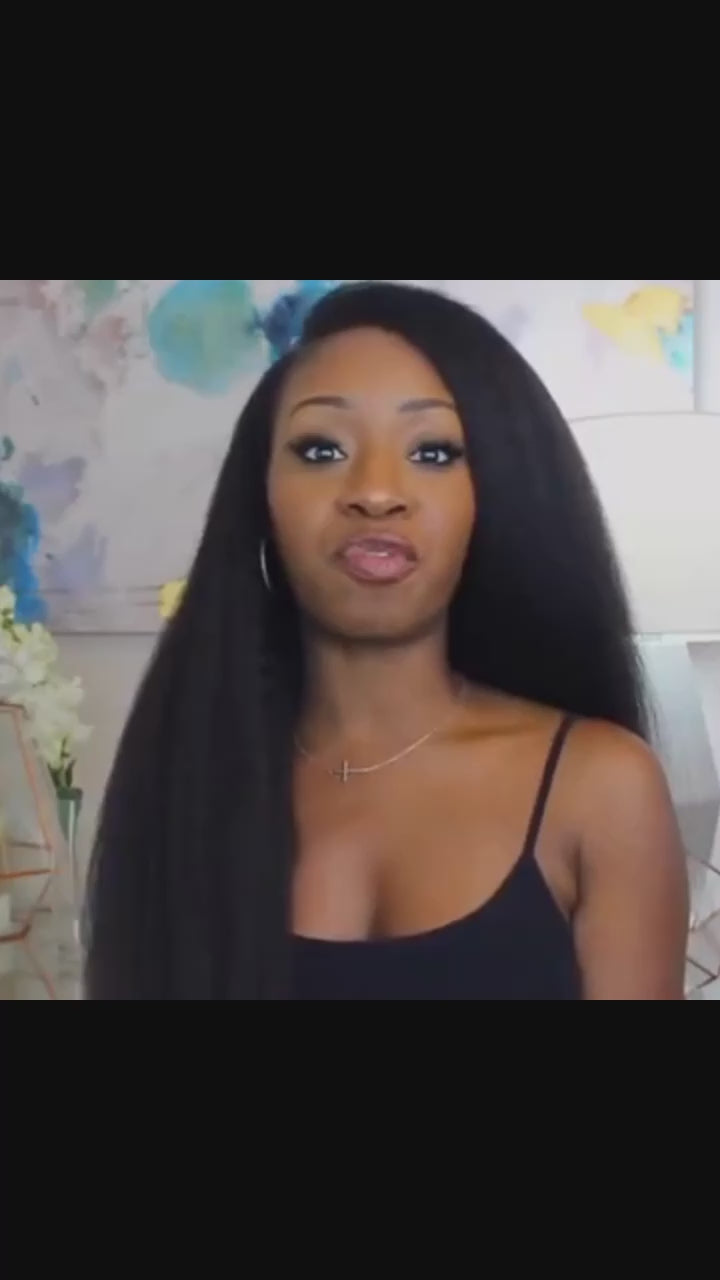 comment mettre des extensions à clips afro kinky straight curly ondulé lisse raide zolimiss cheveux naturels