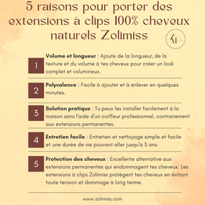 5 raisons pour porter des extensions de cheveux à clips, pourquoi utiliser des extensions de cheveux à clips