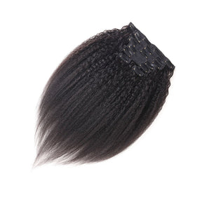 extensions à clips cheveux naturels afro kinky curly straight lisse ondulé zolimiss