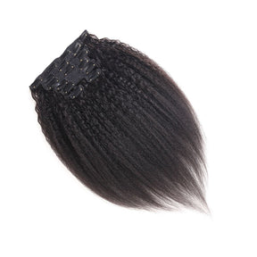 extensions à clips cheveux naturels afro kinky curly straight lisse ondulé zolimiss