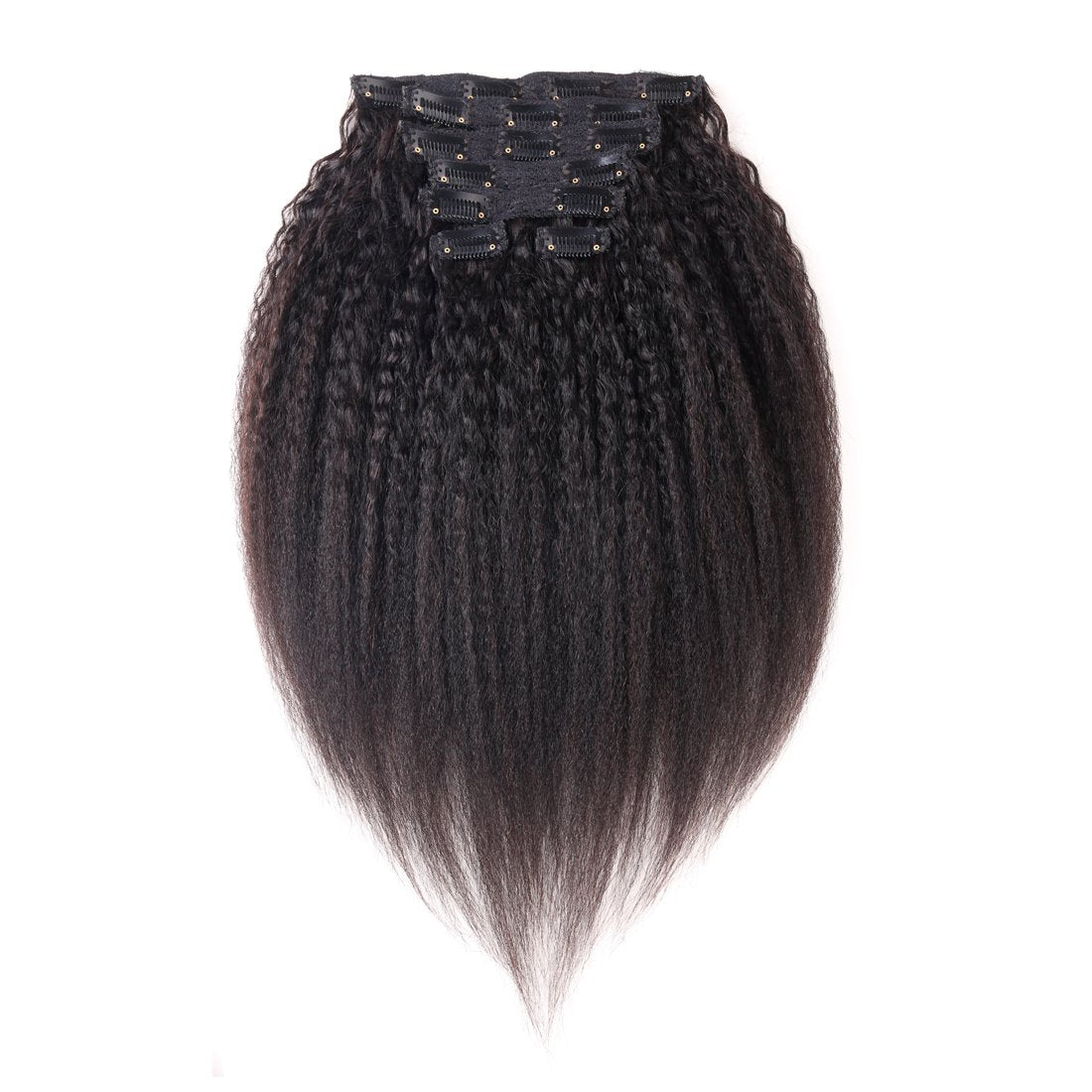 extensions à clips cheveux naturels afro kinky curly straight lisse ondulé zolimiss