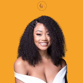 Extensions à clips cheveux Kinky Curly- Ondulé Afro